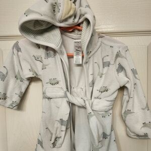 Carter's Gray Dinosaur Kids Pajamas